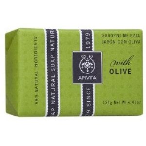 Apivita Natural Soap Olive, 125gr