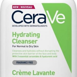 CeraVe Hydrating Cleanser Cream for Normal to Dry Skin, 473ml
