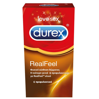 Durex Real Feel  6 τμχ
