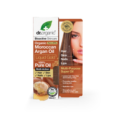 Dr. Organic Argan Oil Liquid Gold, 50ml