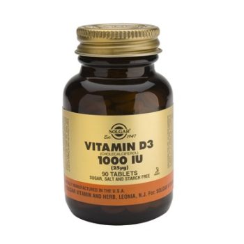 Solgar Vitamin D3 1000 IU tabs 90s