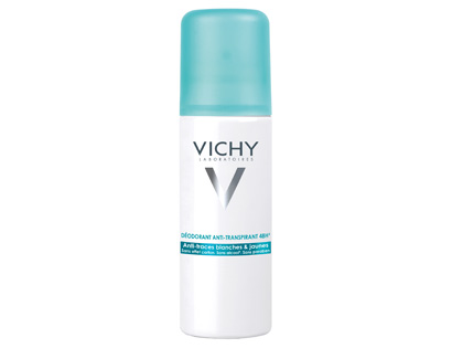 Vichy Deodorant Aerosol Anti-Transpirant & Anti- Marks 48h, 125ml