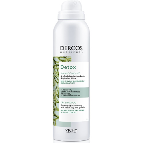 Vichy Dercos Nutrients Detox Dry Shampoo, 150ml