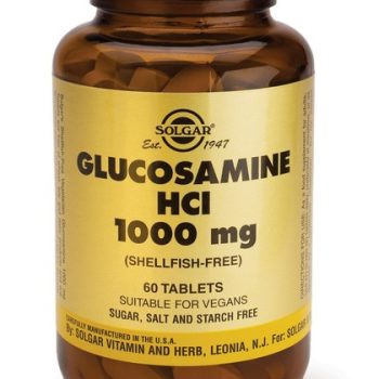 Solgar Glucosamine HCL 1000mg (Shellfish-Free) tabs 60s