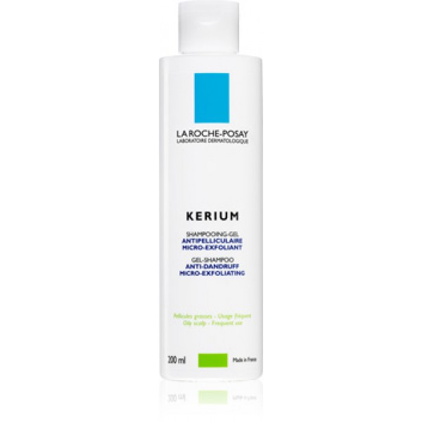 Kerium DS Anti-dandruff , Αντιπιτυριδικό σαμπουάν-gel για λιπαρά μαλλιά, 200ml