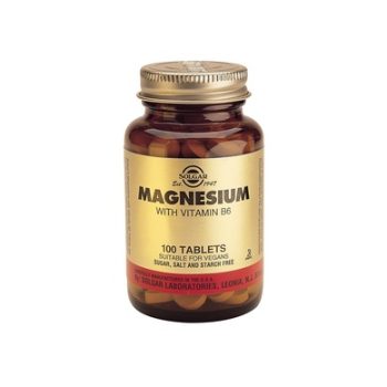 Solgar Magnesium + B6 100tabs