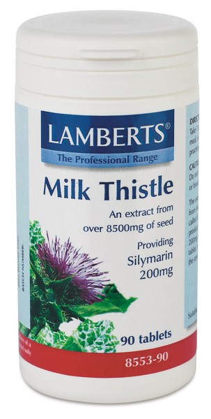 Lamberts Milk Thistle 8500 mg, 90tabs