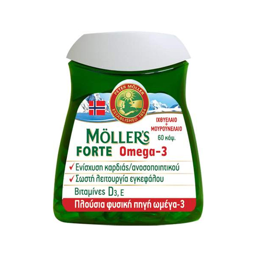 Moller's Forte Omega-3, 60 κάψουλες