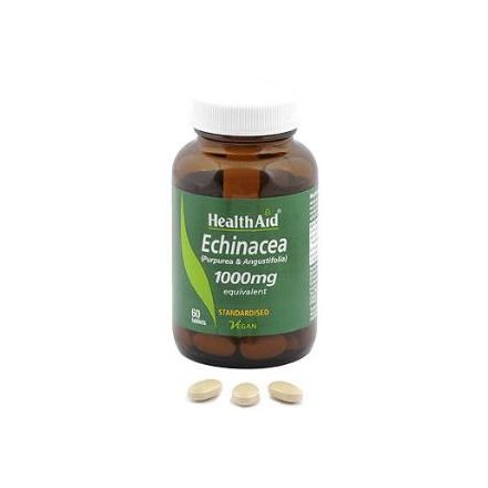 Health Aid Echinacea 1000mg,  60tabs