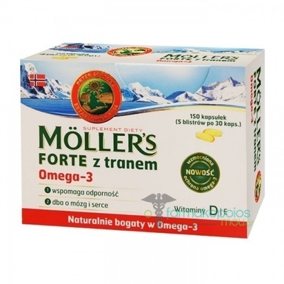 Moller's Forte Omega-3, 150 κάψουλες