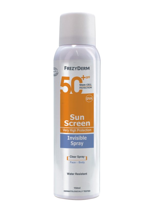Frezyderm Sun Screen Invisible Spray SPF50+, 150ml