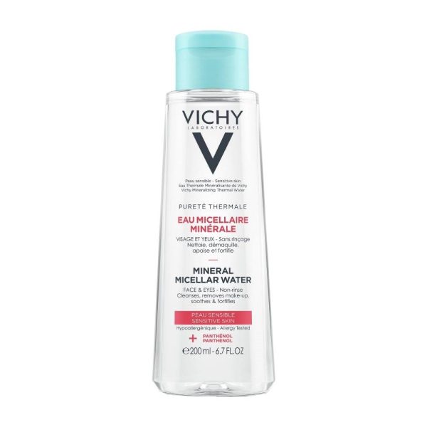 Vichy Purete Thermale Mineral Micellar Water Sensitive Skin, 200ml