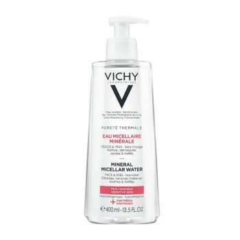 Vichy Purete Thermale Mineral Micellar Water Sensitive Skin, 400ml