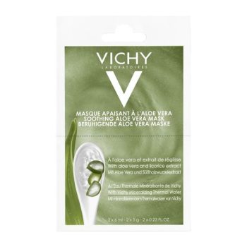 Vichy Masque Apaisant Aloe Vera, 2x6ml