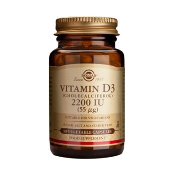 Solgar Vitamin D3 2200 IU veg. caps 100s